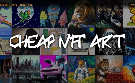 Cheap NFT Art