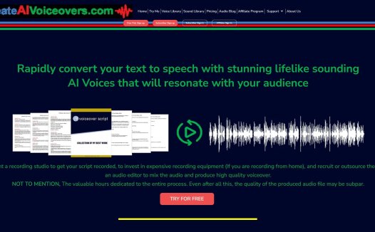 Create AI Voiceovers
