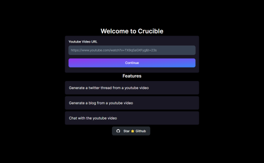 Crucible