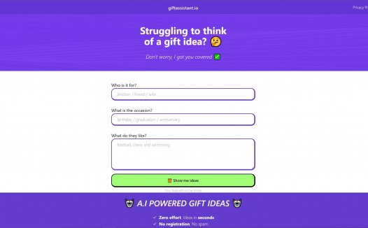 Giftassistant