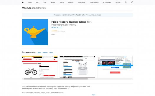 Glass It Price Tracker