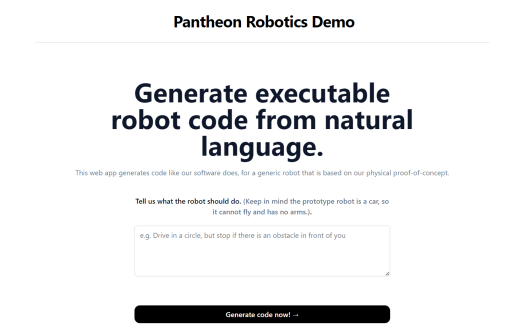 Pantheon Robotics