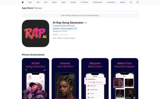AI Rap Song Generator