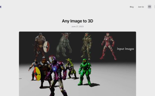 Any Image to 3D