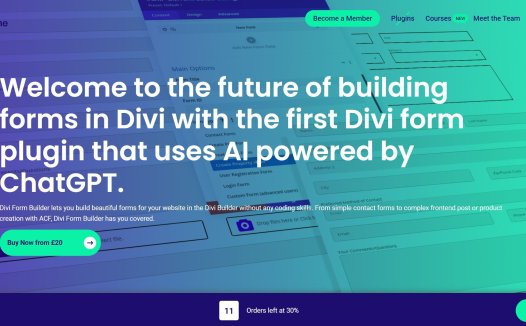 Divi Form Builder