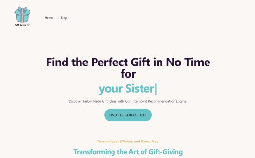 Gift Ideas AI