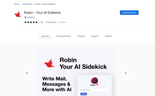 Robin – Your AI Sidekick