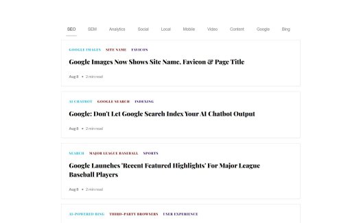 SEO News Hub