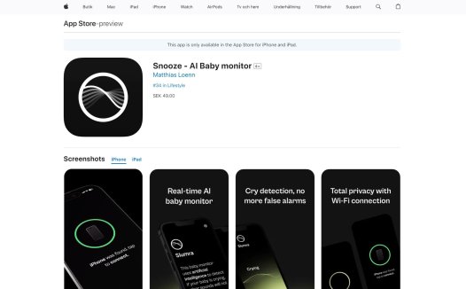 Slumra – AI Baby monitor
