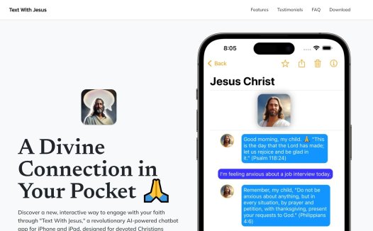 Text With Jesus