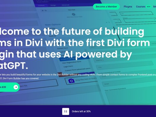Divi Form Builder