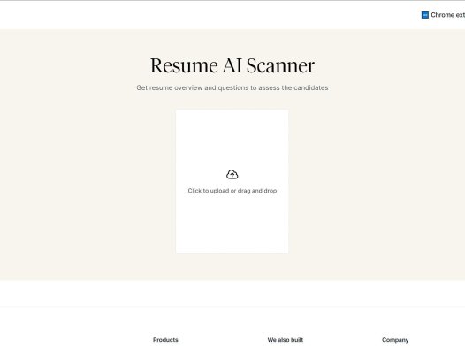 Resume AI Scanner