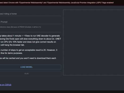 Stable Diffusion Webgpu