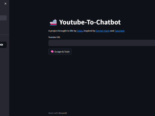 YouTube to Chatbot