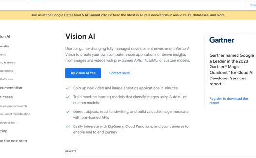 Google Cloud Vision AI