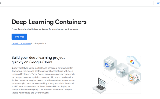Google Deep Learning Containers