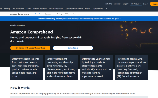 Amazon Comprehend