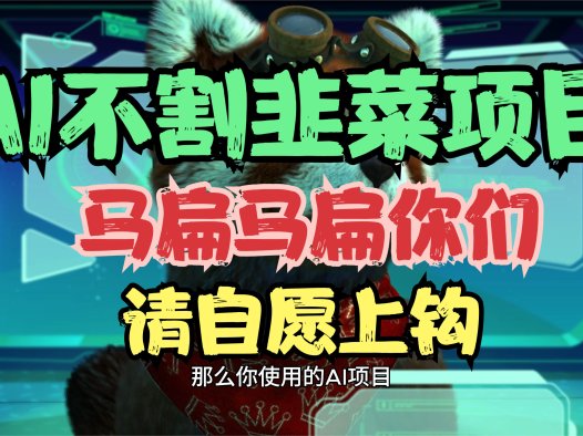 熊哥准备马扁马扁你们,就问你们上不上勾~AI商业变现,AI创业项目,ai整合包,ai启动器,ai应用市场本地部署工具
