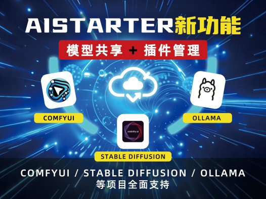 AIStarter新版本上线:模型插件工作流全面升级,本地大模型部署效率翻倍!