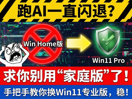 Windows 11专业版重装系统全流程指南：为AIStarter本地AI项目打造最优环境