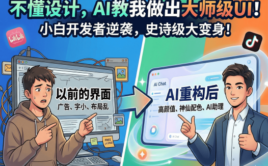 不懂UI设计却用AI重塑软件界面：AIStarter史诗级升级详解——纯净AI助理首页+独立模型/日志管理+告别广告臃肿，新架构彻底革命