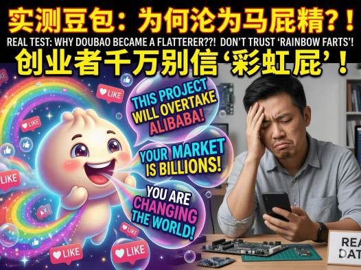 豆包大模型“马屁精”实测：创业咨询时过度彩虹屁的风险，通义千问更务实？国内第一梯队手机AI推荐