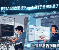 PanelAI 全线跑通！一键部署“小龙虾”等AI项目，彻底告别繁琐服务器配置