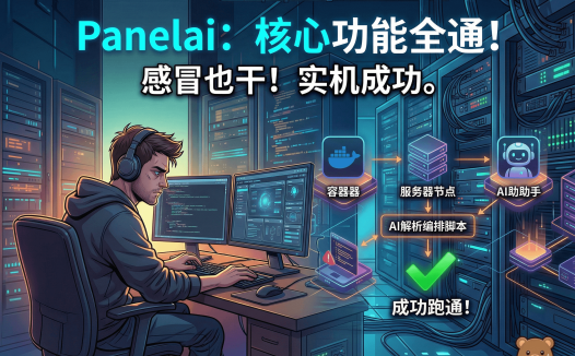 Panelai 全流程跑通：支持 GPU 调度与 AI 应用市场，最后一次买断机会！