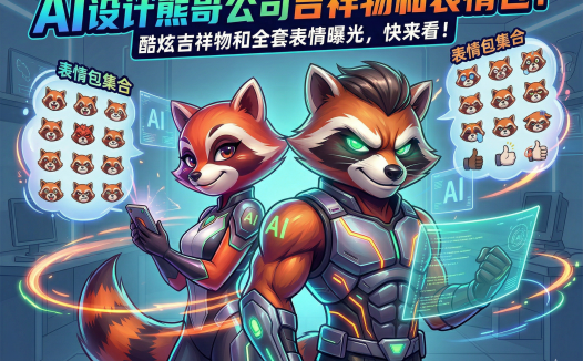 研发团队设计跟不上要求？实战演示如何用AIGC零成本搞定整套科技感品牌吉祥物