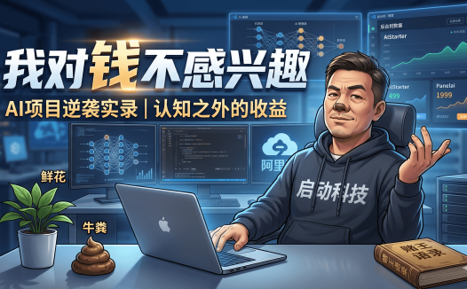 从 0 到百亿市值的野心：为何我敢让老婆辞职一起 All in AI 赛道？（附 AIStarter 涨价逻辑分析）