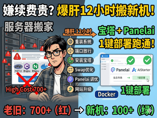 PanelAI 一键部署应用市场实战：第三方应用容器部署调试+服务器节点管理全流程记录