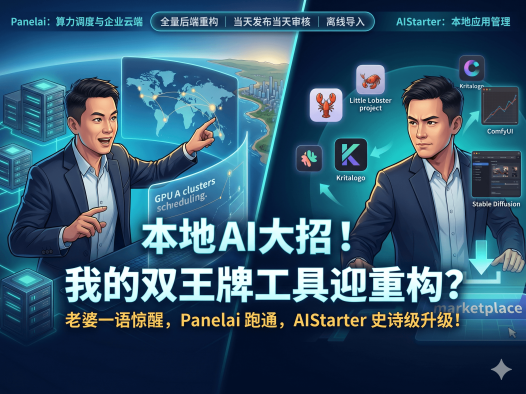Panelai全线跑通：构建私有化AI算力调度系统与应用市场