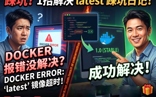 PanelAI部署镜像拉取超时怎么办？熊哥实测解决最新版拉取失败，一键切换稳定版快速部署成功