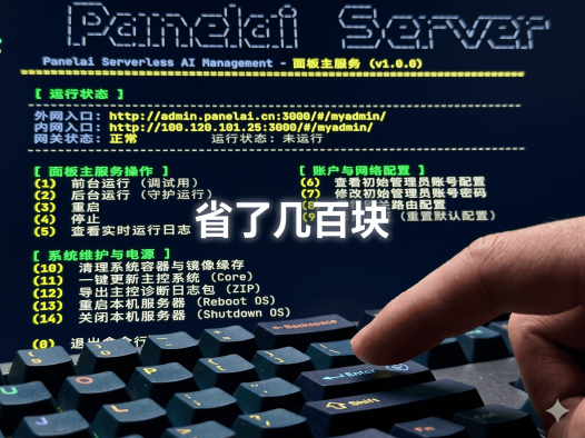 PanelAI 一键部署 AI 项目教程：CLI 命令优化、主子服务分离、服务器集群管理详解（含早鸟优惠）