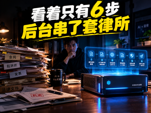律师行业 AI 系统怎么做?用工作流把大模型、OCR 和智能体串成一条业务线