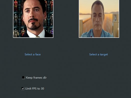Roop单图换脸离线版软件包及使用教程